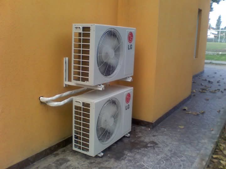 Instalación de aire acondicionado split