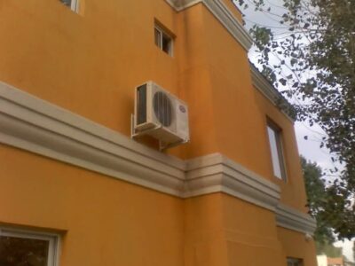 Instalación de aire acondicionado split