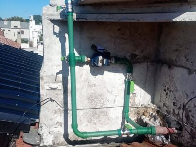 Instalación de agua ,gas, electricidad domiciliaria