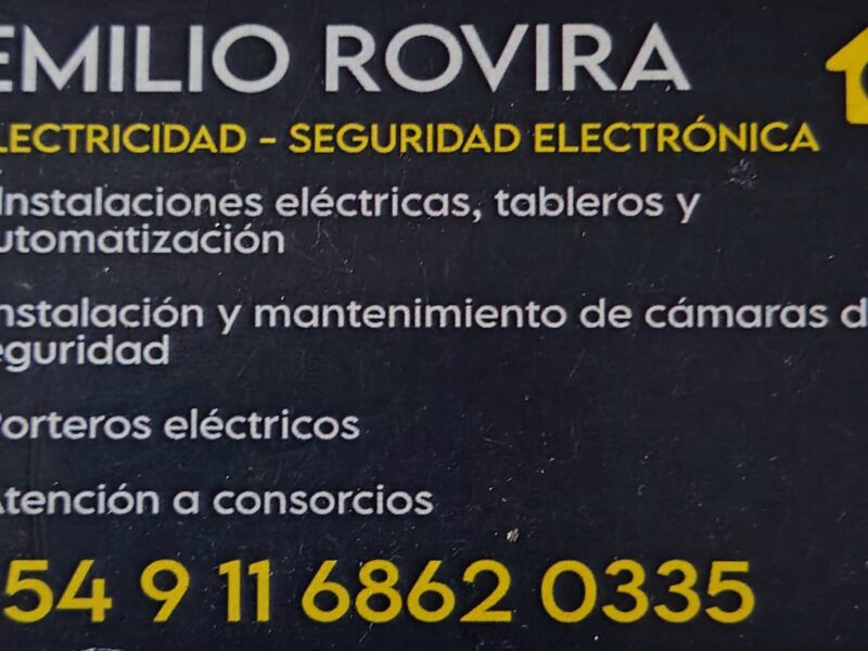 Técnico electricista, porteros eléctricos y CCTV