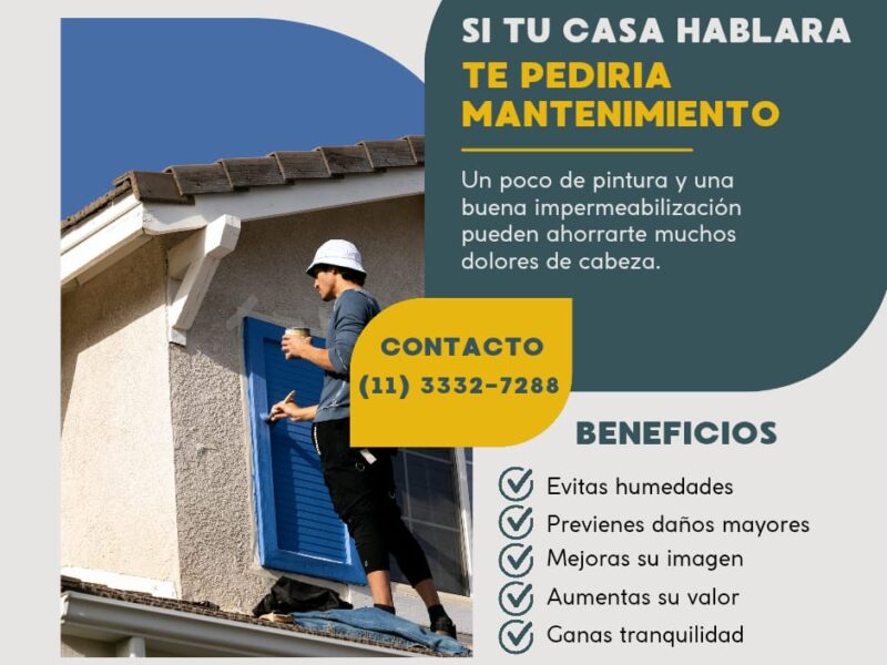 Pintura exterior y interior