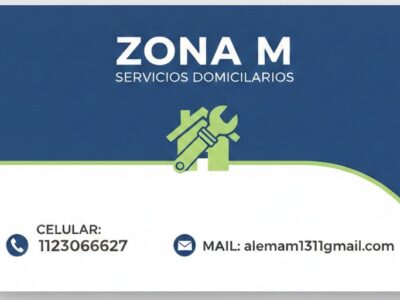 Zona m servicios domiciliarios
