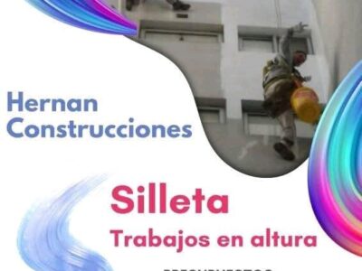 Trabajo de construcción y pintura