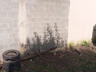 Corte de pasto cerco casas galpones