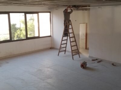 Trabajos de electricidad y albañilería en gral