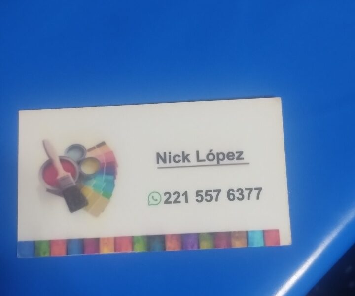 Pintura en general nicklopez