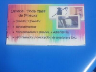 Pintura en general nicklopez