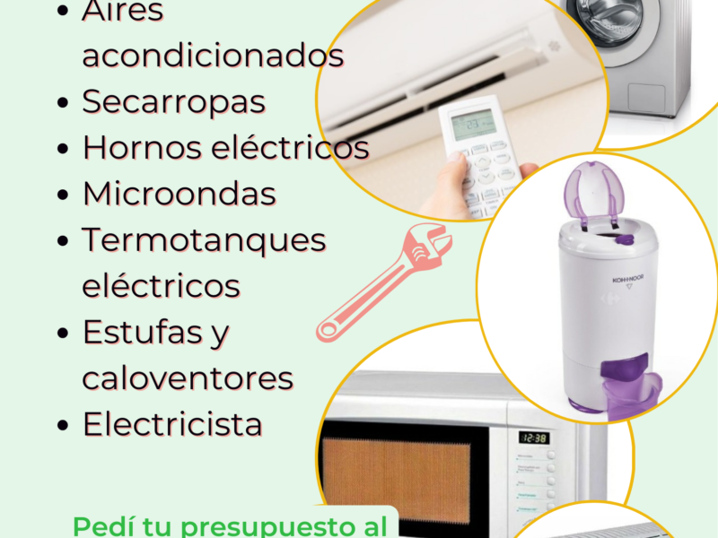 Reparación de electrodomésticos
