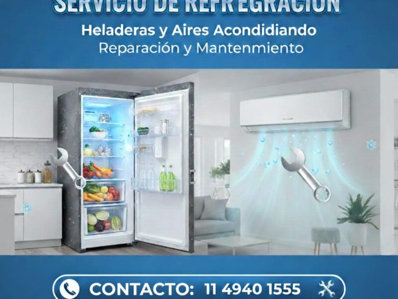 Técnico especializado con amplia experiencia en la reparación y mantenimiento de sistemas de refrigeración y aire acondicionado. Enfocado en brindar soluciones eficientes para el hogar y el comercio, con un fuerte compromiso con la calidad del servicio y l