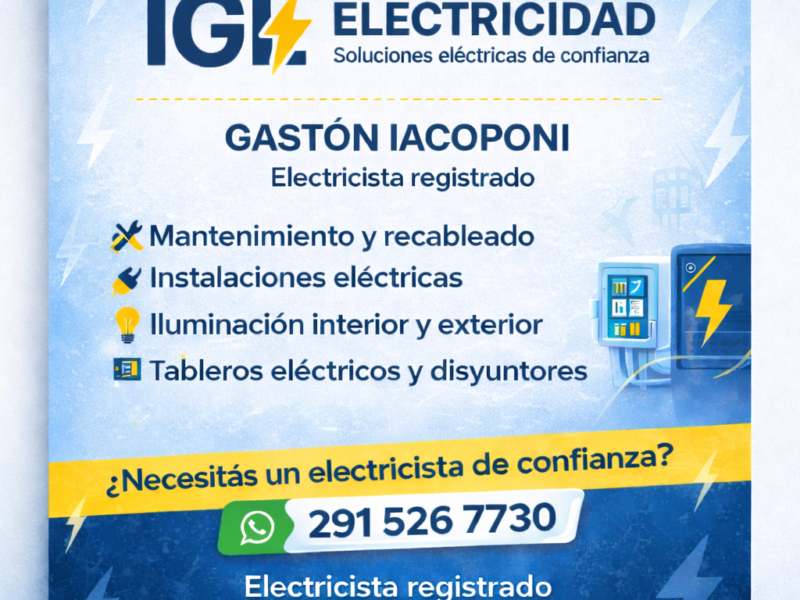 Electricista domiciliario