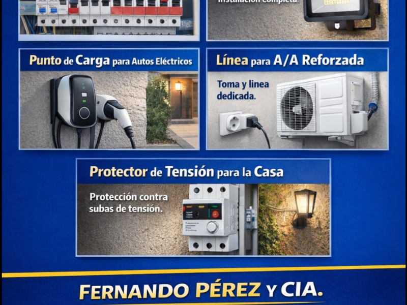 Servicio Eléctrico,atendemos Domingos y feriados
