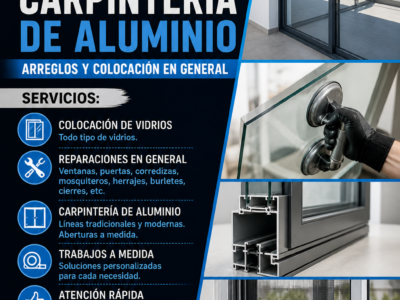 Carpintería de aluminio